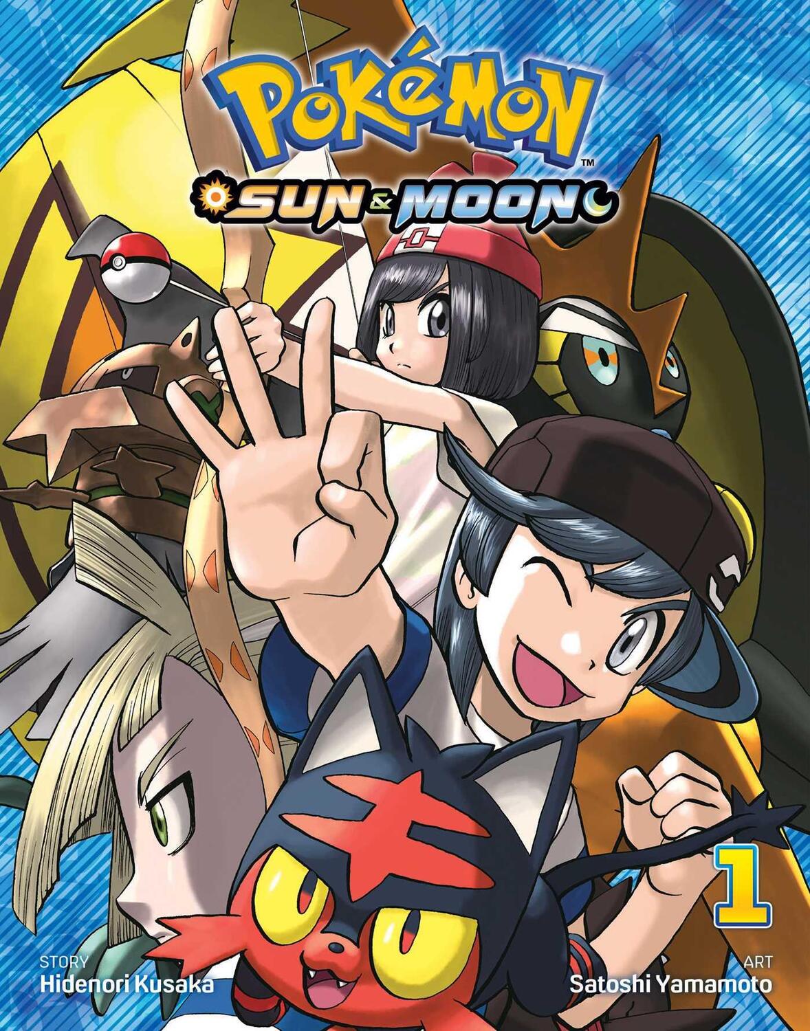 Cover: 9781974700752 | Pokemon: Sun & Moon, Vol. 1 | Hidenori Kusaka | Taschenbuch | Englisch