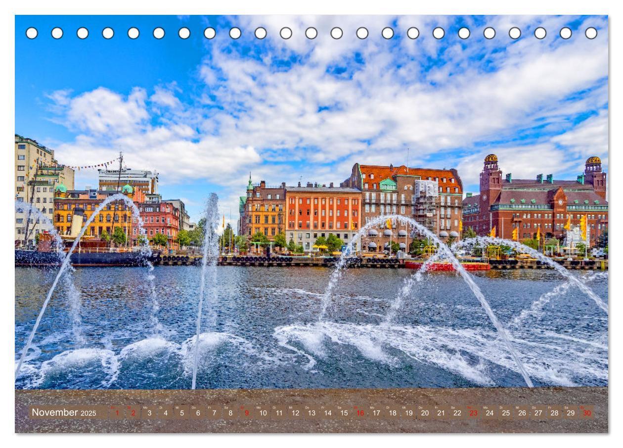 Bild: 9783383828904 | Malmö in Schweden (Tischkalender 2025 DIN A5 quer), CALVENDO...