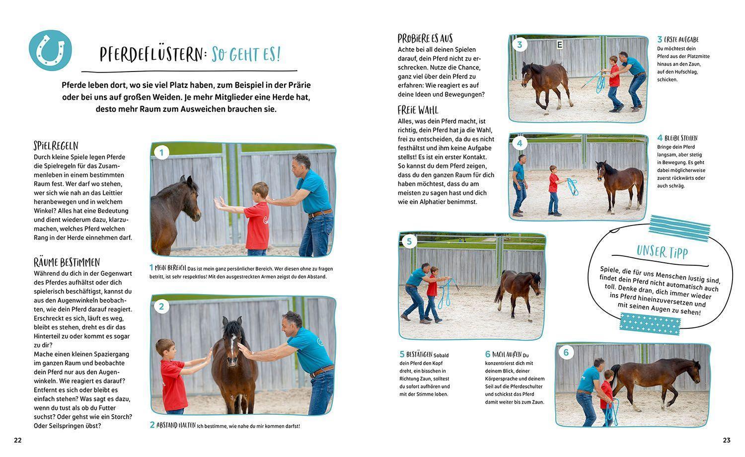 Bild: 9783440172261 | Pferdesprache für Kinder | Andrea Eschbach (u. a.) | Buch | 80 S.