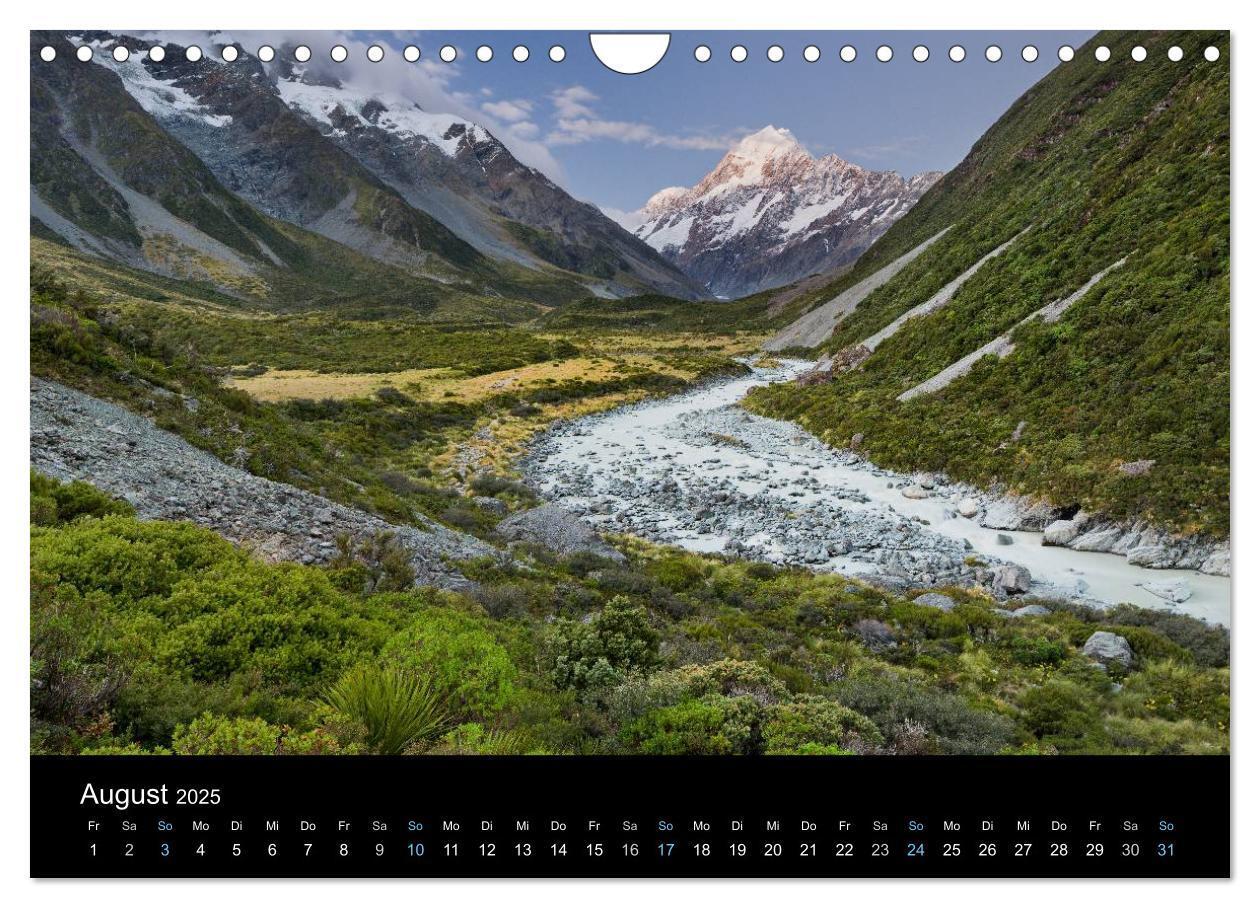 Bild: 9783435565573 | Traumziel Neuseeland 2025 (Wandkalender 2025 DIN A4 quer), CALVENDO...