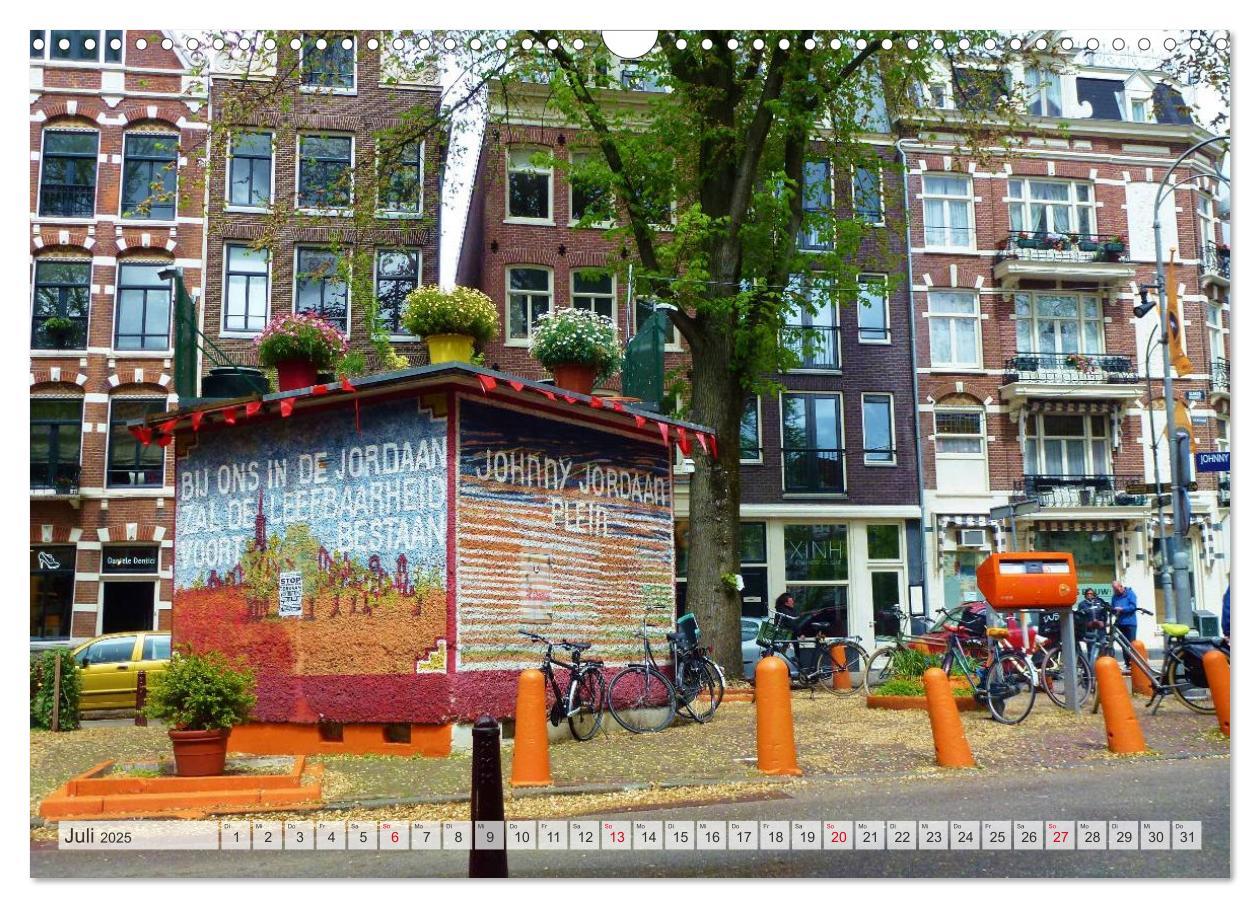 Bild: 9783435805945 | Amsterdam (Wandkalender 2025 DIN A3 quer), CALVENDO Monatskalender