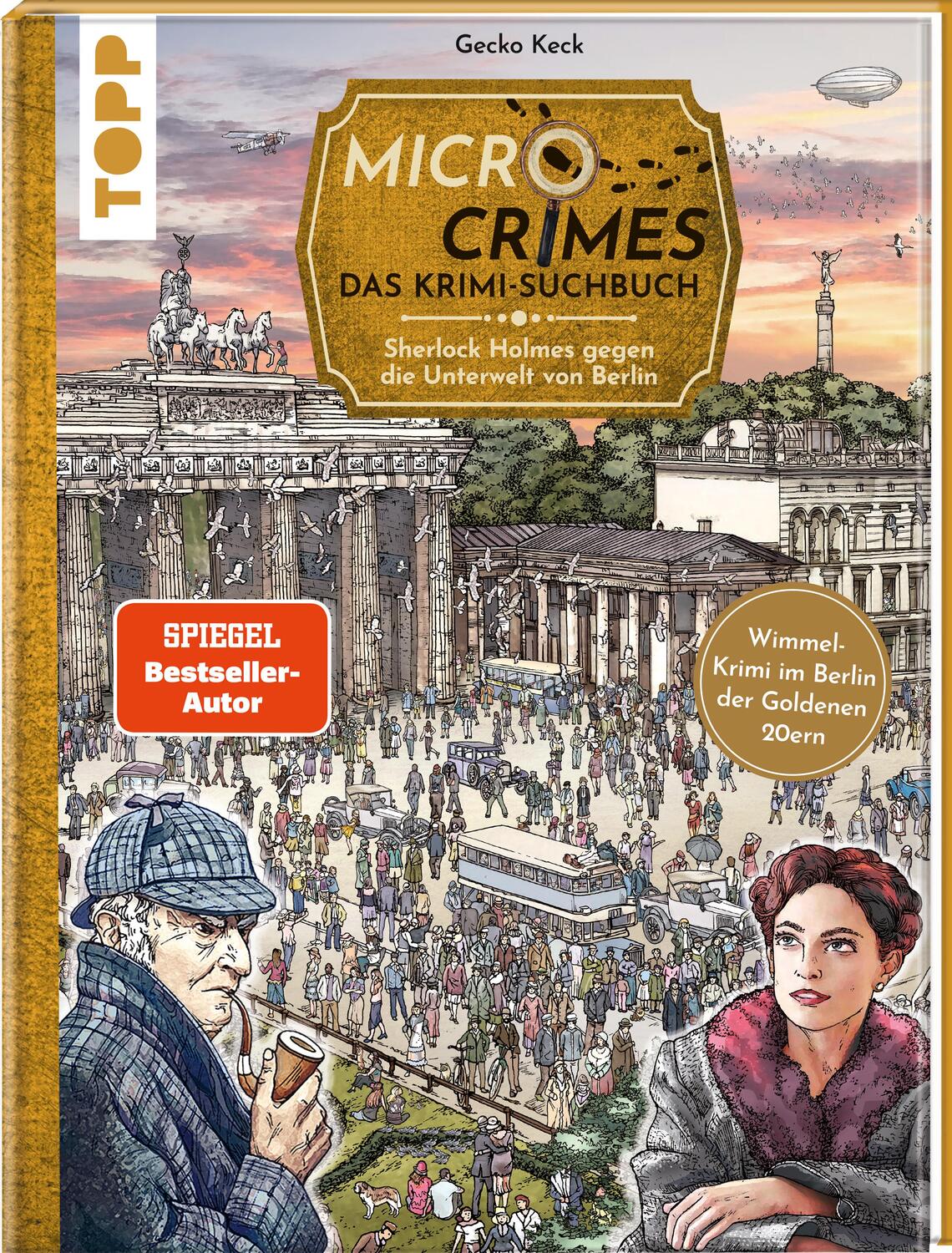 Cover: 9783772495045 | Micro Crimes. Das Krimi-Suchbuch. Sherlock Holmes gegen die...