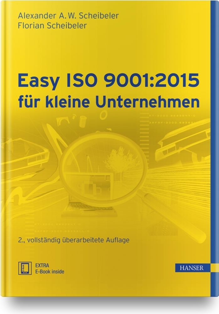 Cover: 9783446451803 | Easy ISO 9001:2015 für kleine Unternehmen | Extra: E-Book inside