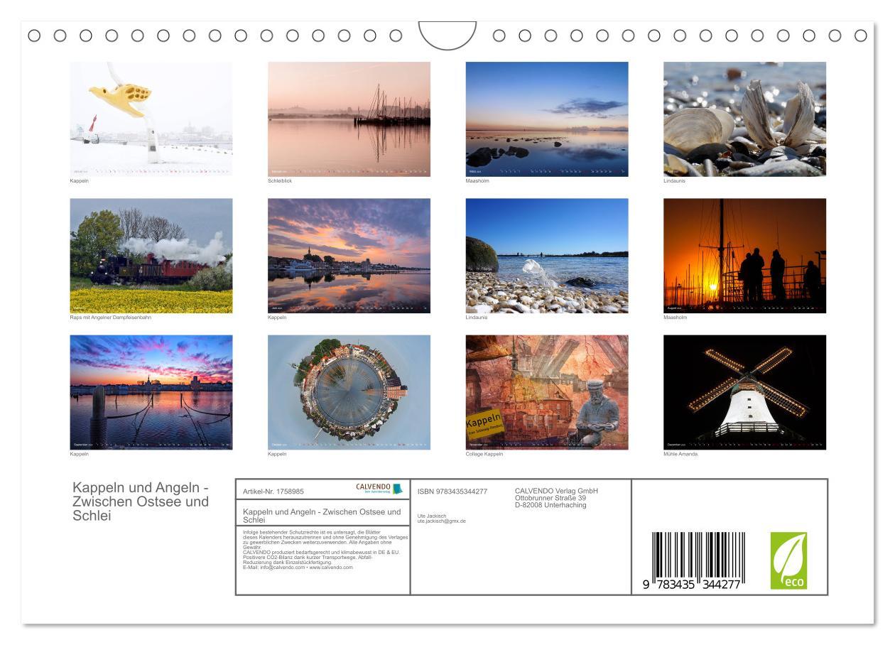 Bild: 9783435344277 | Kappeln und Angeln - Zwischen Ostsee und Schlei (Wandkalender 2025...