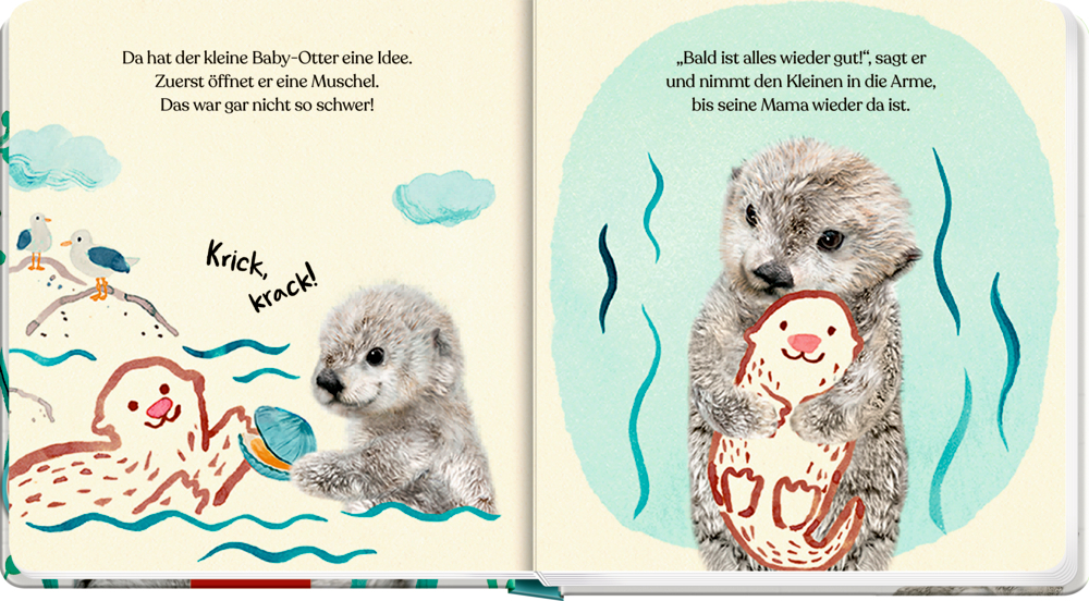 Bild: 9783649643326 | Meine erste Tierbaby-Geschichte: Kleiner Otter | Amanda Wood | Buch