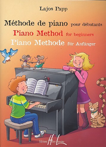 Cover: 9790230977326 | Méthode de piano pour débutants (fr/en/d) | Lajos Papp | Buch