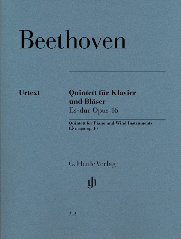 Cover: 9790201802220 | Ludwig van Beethoven - Quintett Es-dur op. 16 für Klavier, Oboe,...