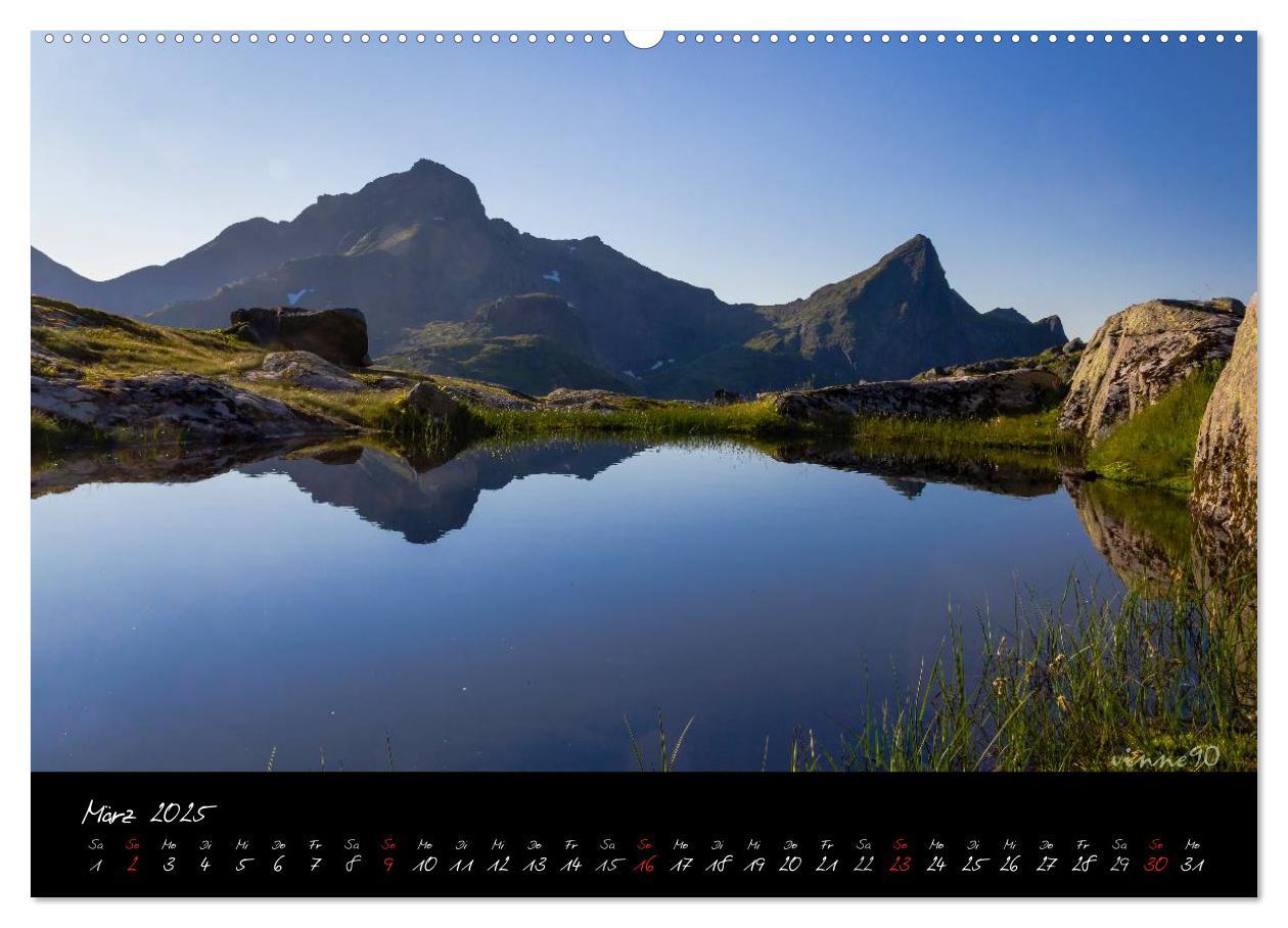 Bild: 9783435814930 | NORDISCH (Wandkalender 2025 DIN A2 quer), CALVENDO Monatskalender