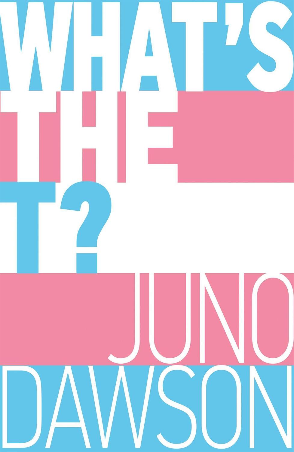 Cover: 9781526362827 | What's the T? | Juno Dawson | Taschenbuch | Englisch | 2021