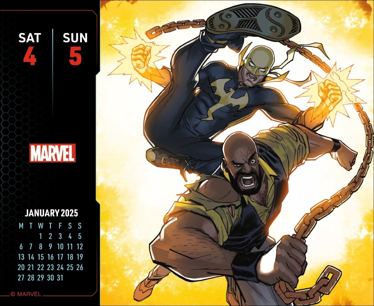 Bild: 9783840196775 | Marvel Comics Tagesabreißkalender 2025 | Kalender | Geblockt | 320 S.