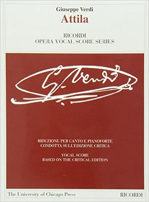 Cover: 9788875929671 | Attila | Giuseppe Verdi | Klavierauszug | Englisch | 2014 | Ricordi