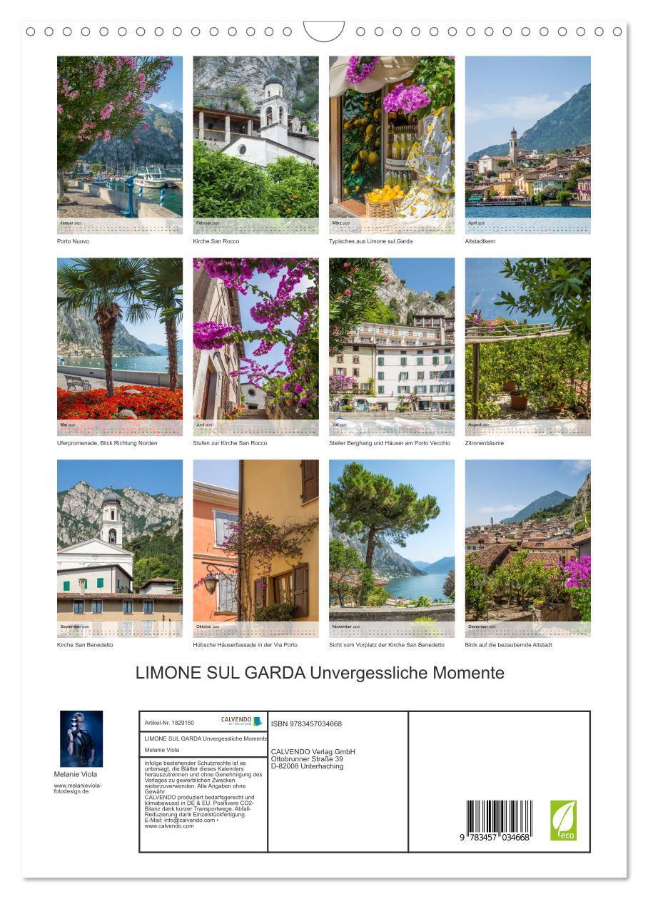 Bild: 9783457034668 | LIMONE SUL GARDA Unvergessliche Momente (Wandkalender 2025 DIN A3...