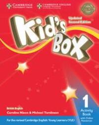 Cover: 9781316628744 | Kid's Box Level 1 Activity Book with Online Resources British English