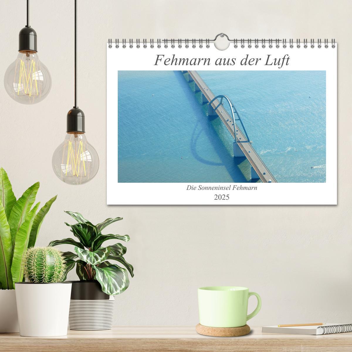 Bild: 9783435115150 | Fehmarn aus der Luft (Wandkalender 2025 DIN A4 quer), CALVENDO...