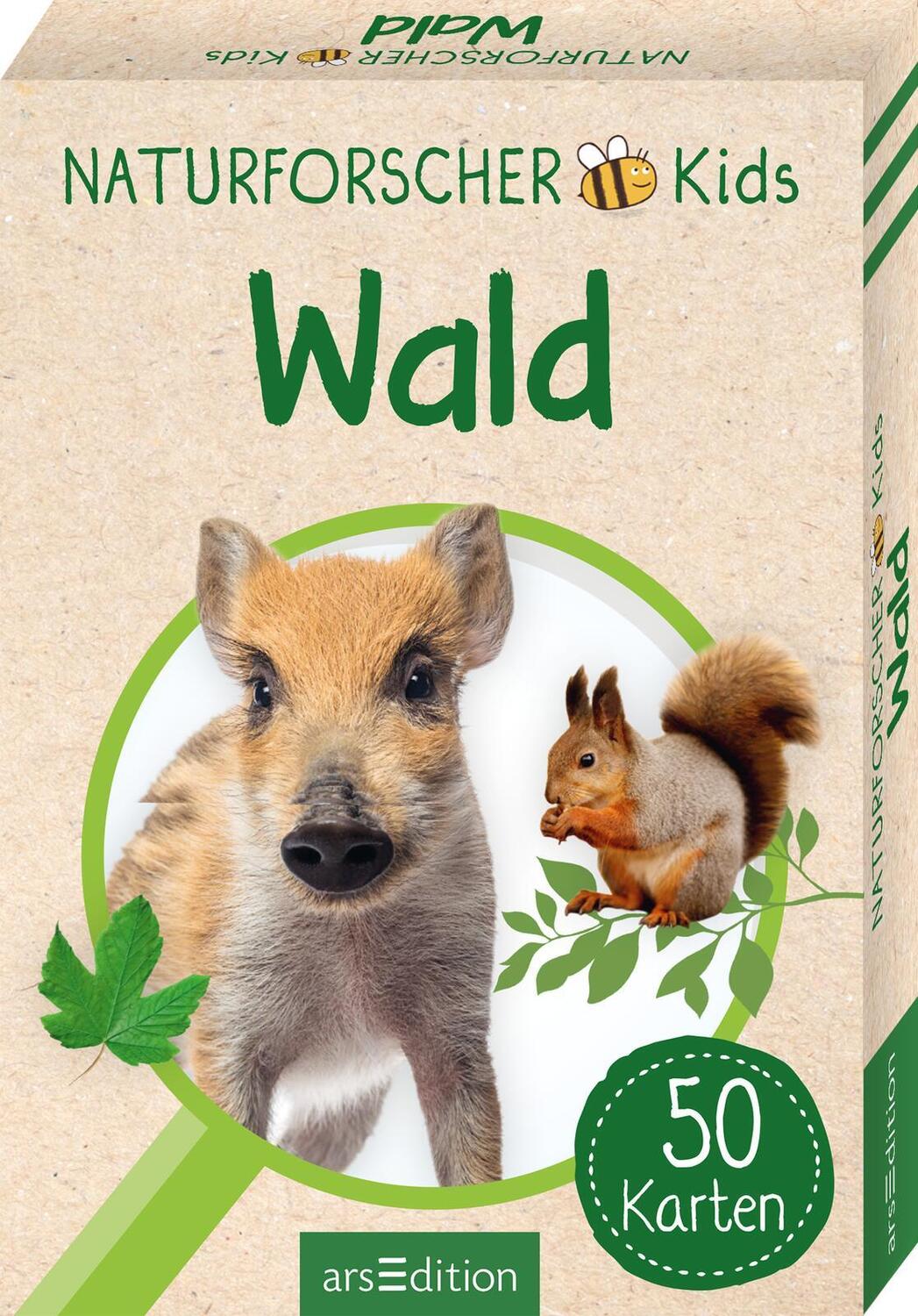 Cover: 9783845856605 | Naturforscher-Kids - Wald | 50 Karten | Eva Wagner | Taschenbuch