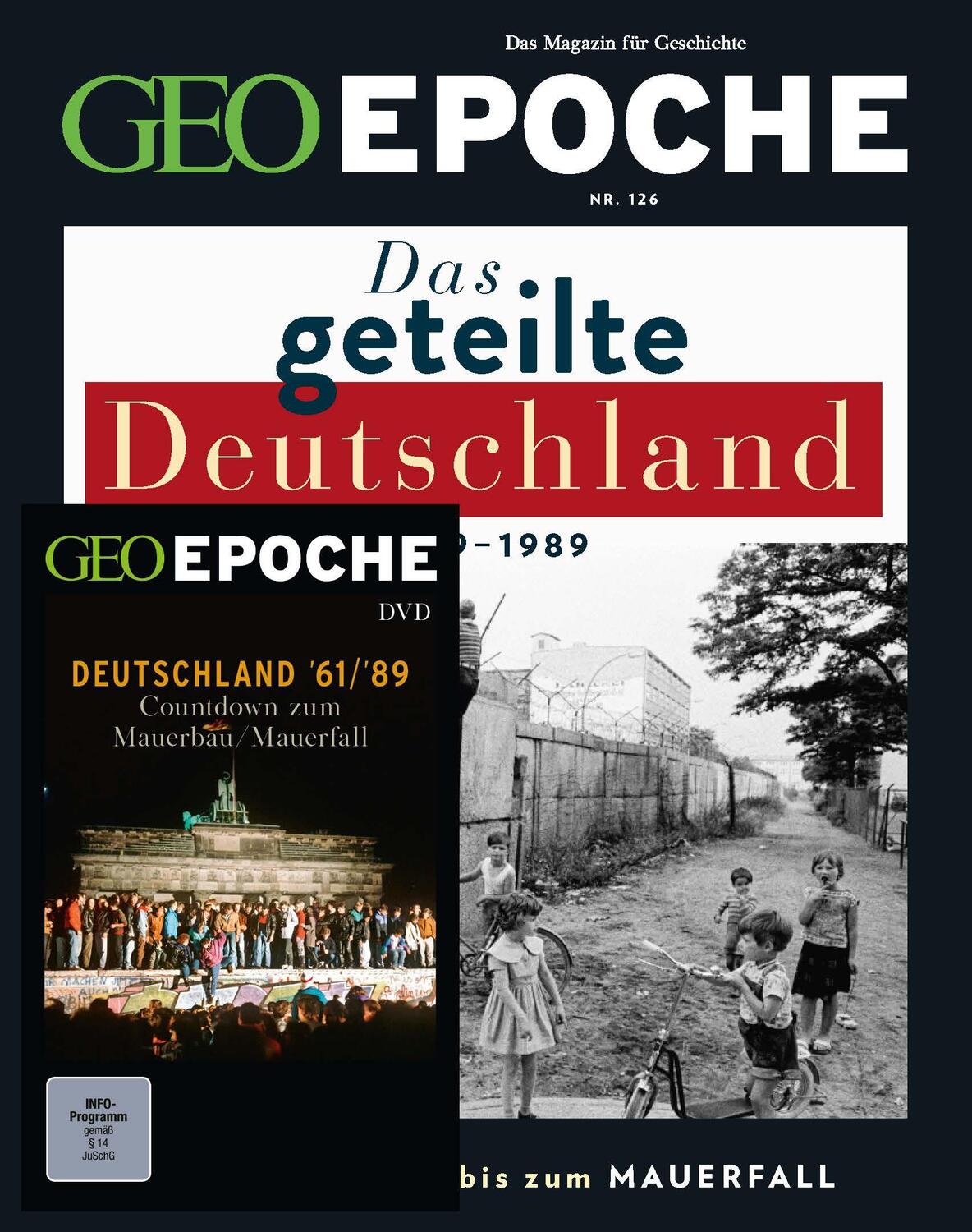 Cover: 9783652015127 | GEO Epoche mit DVD 126/2024 - Das geteilte Deutschland | Broschüre