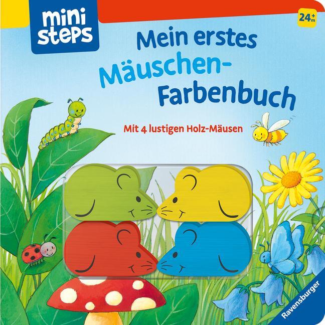 Cover: 9783473302727 | ministeps: Mein erstes Mäuschen-Farbenbuch | Sandra Grimm | Buch
