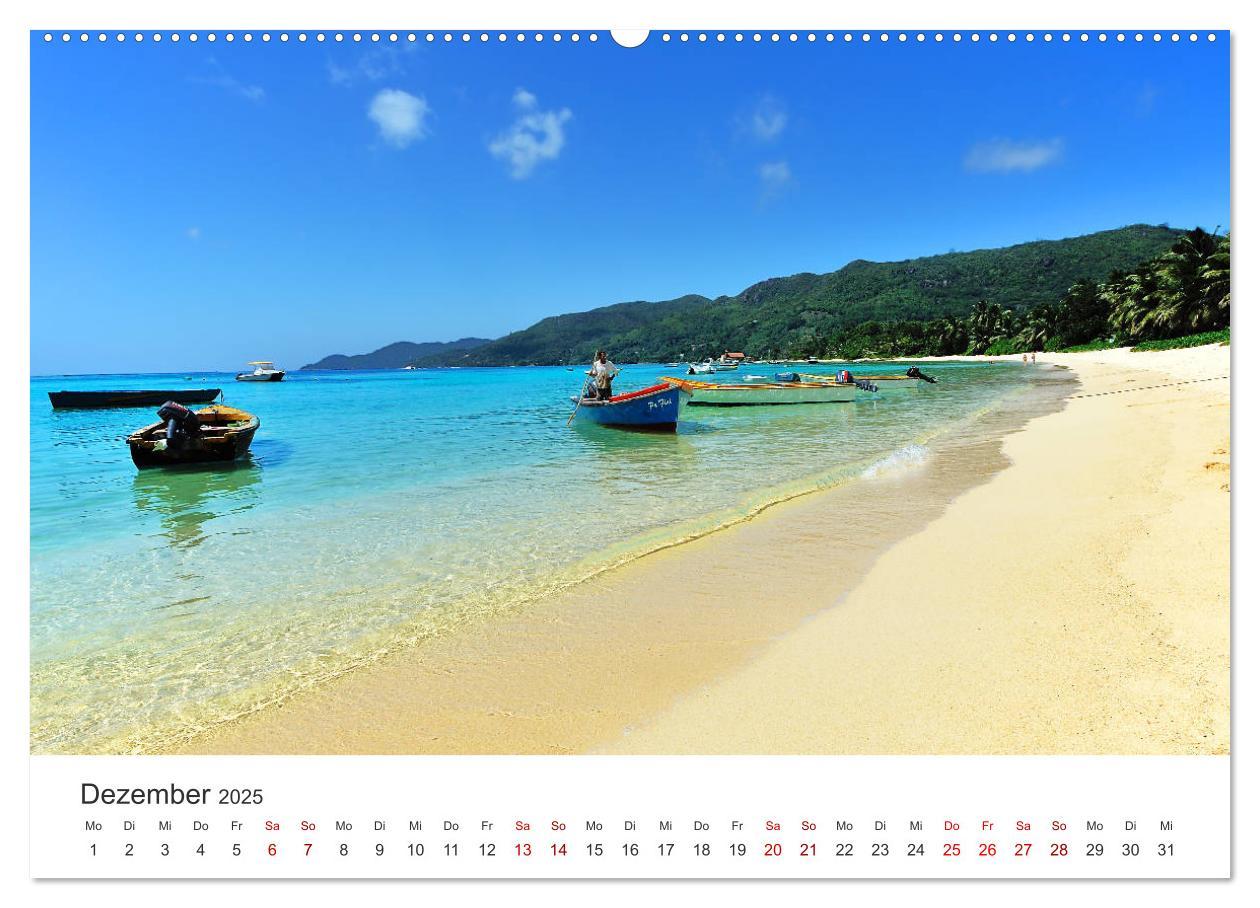 Bild: 9783435439744 | Traumstrände der Seychellen (Wandkalender 2025 DIN A2 quer),...