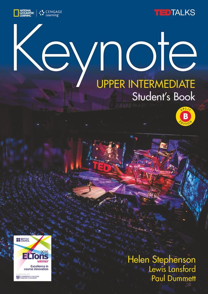 Cover: 9781337561433 | Keynote B2.1/B2.2: Upper Intermediate - Student's Book (Split...