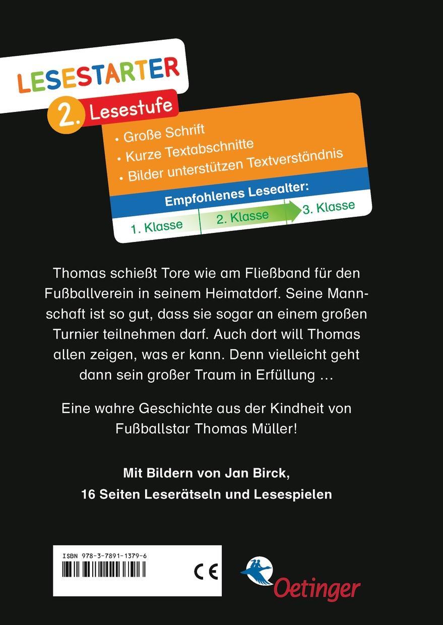 Rückseite: 9783789113796 | Mein Weg zum Traumverein | Thomas Müller | Buch | 64 S. | Deutsch