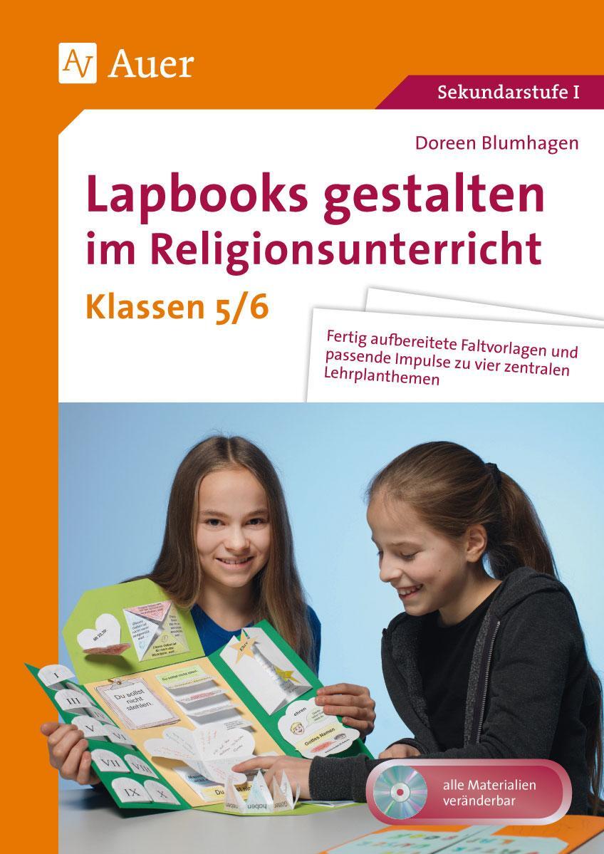Cover: 9783403077497 | Lapbooks gestalten im Religionsunterricht 5-6 | Doreen Blumhagen