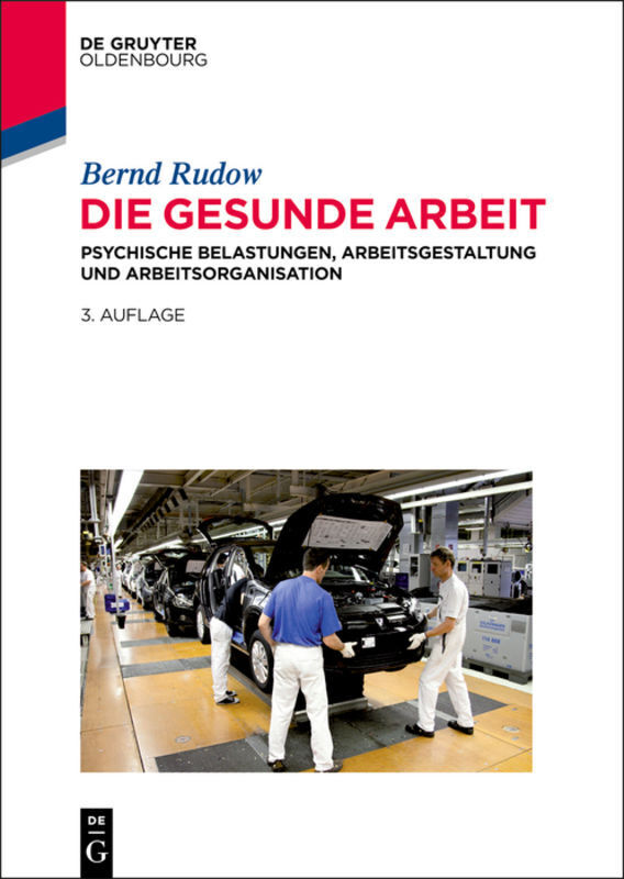 Cover: 9783486719499 | Die gesunde Arbeit | Bernd Rudow | Buch | Oldenbourg