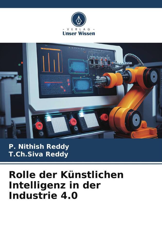 Cover: 9786206508847 | Rolle der Künstlichen Intelligenz in der Industrie 4.0 | Reddy (u. a.)