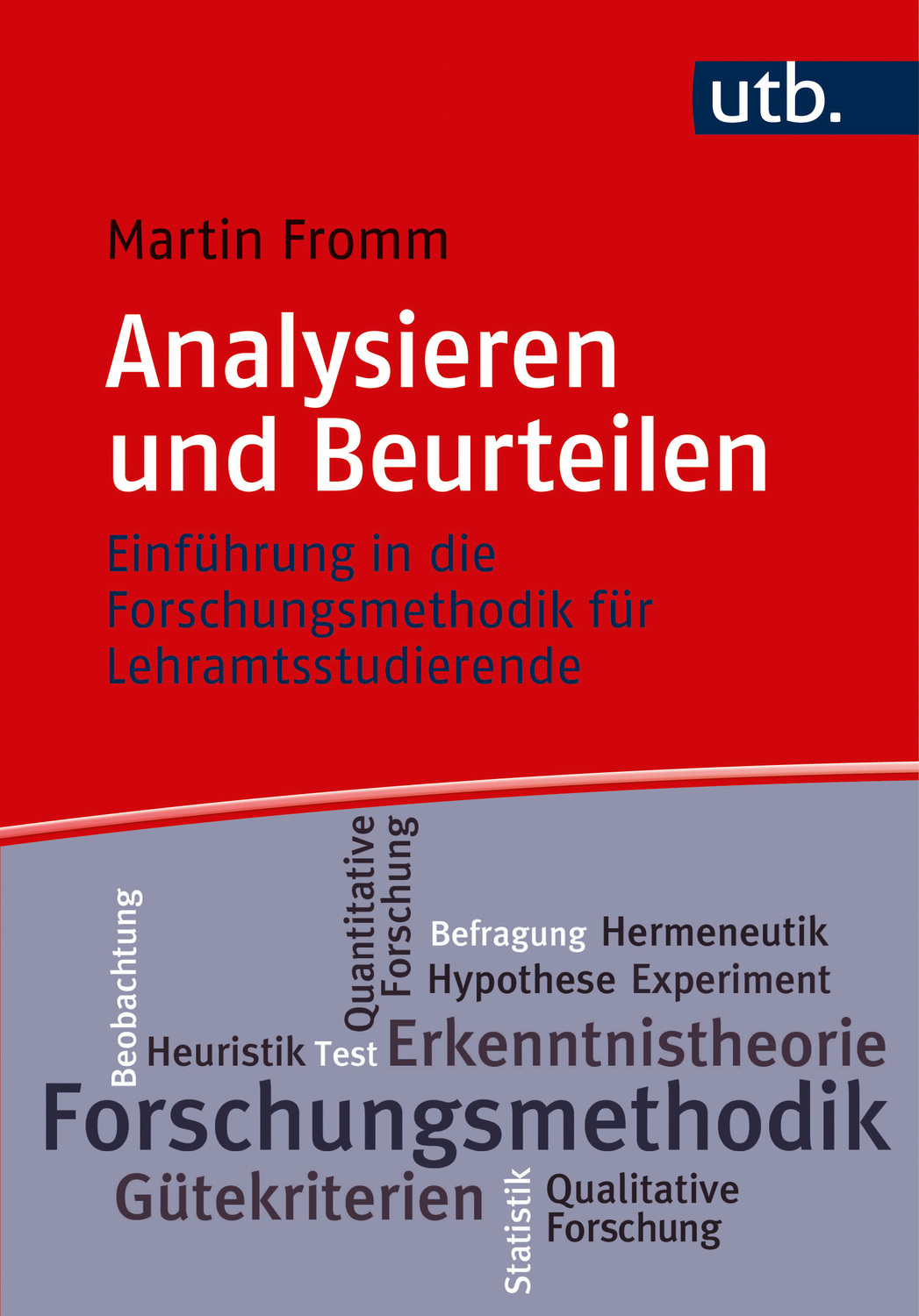 Cover: 9783825249397 | Analysieren und Beurteilen | Martin Fromm | Taschenbuch | 220 S.