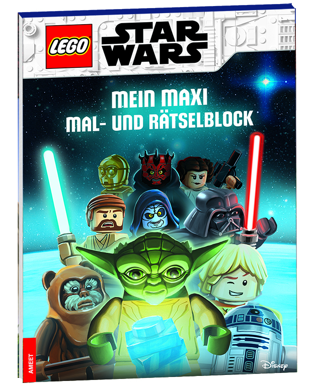 Cover: 9783960806660 | LEGO® Star Wars(TM) - Mein Maxi Mal- und Rätselblock | Buch | 160 S.