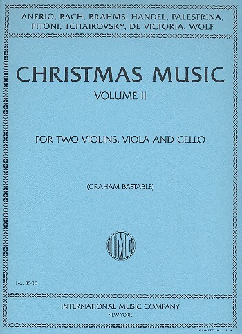 Cover: 9790220426544 | Christmas Music Vol. 2 | Buch | International Music Company