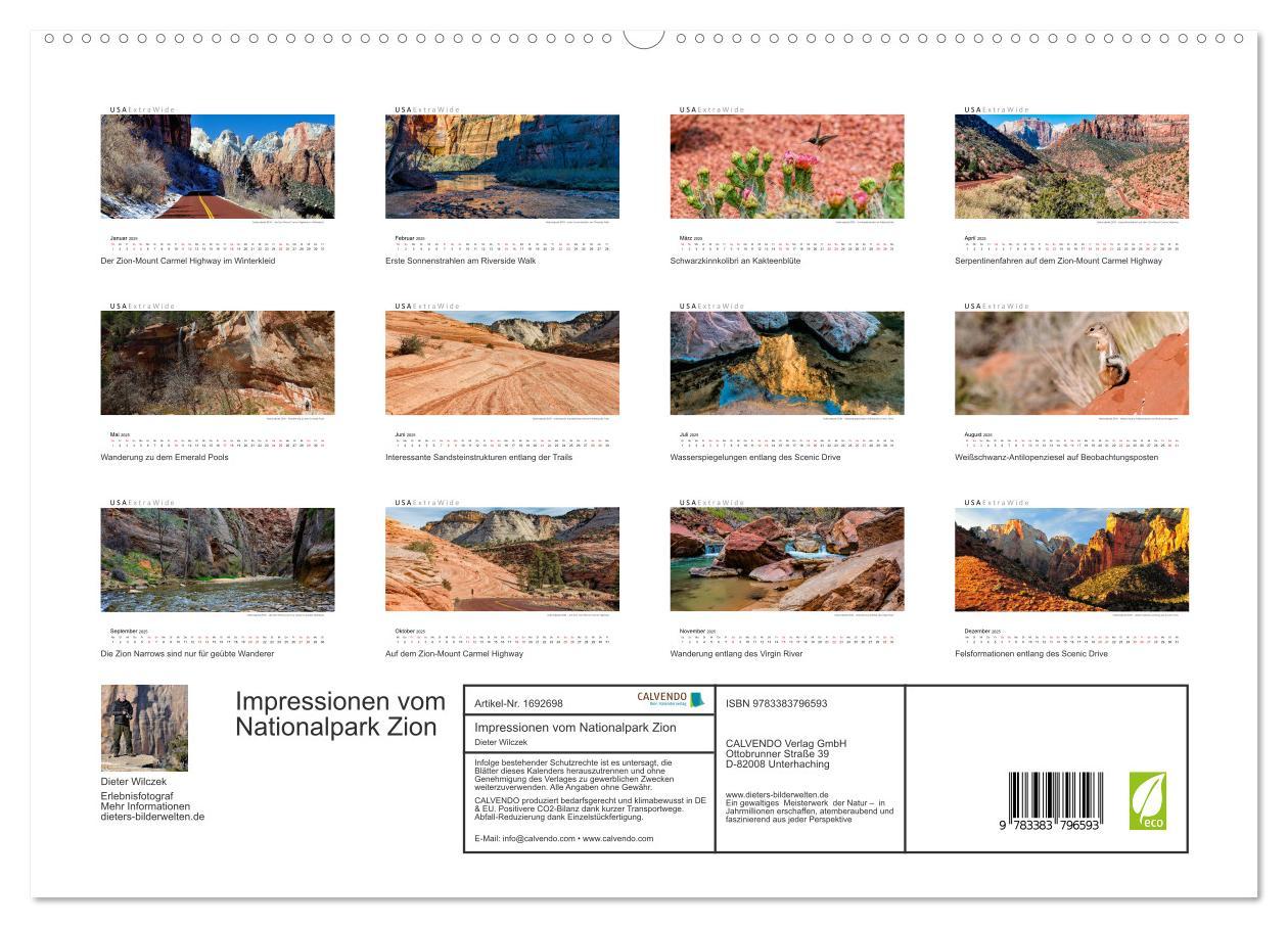 Bild: 9783383796593 | Impressionen vom Nationalpark Zion (hochwertiger Premium...