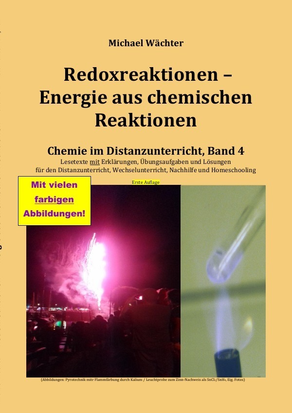 Cover: 9783753165097 | Redoxreaktionen - Energie aus chemischen Reaktionen | Michael Wächter