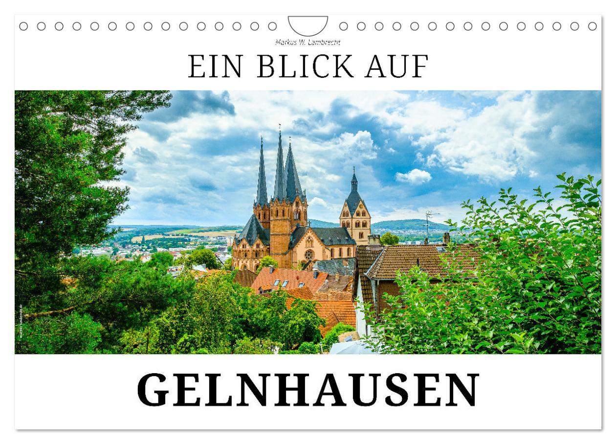 Cover: 9783383920516 | Ein Blick auf Gelnhausen (Wandkalender 2025 DIN A4 quer), CALVENDO...