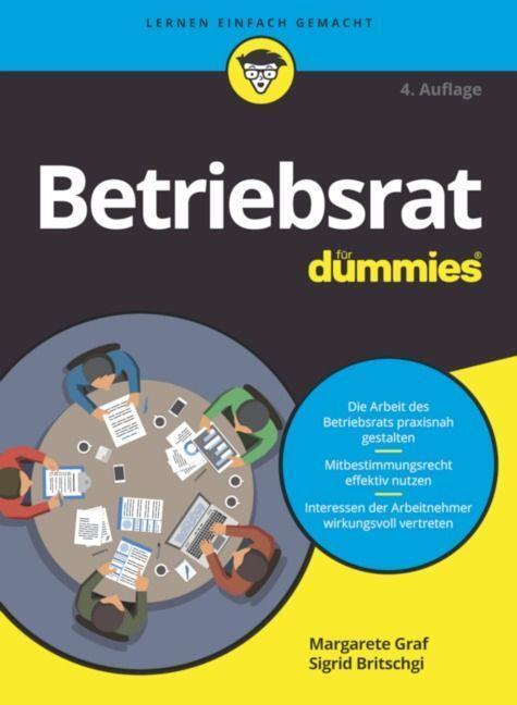 Cover: 9783527718849 | Betriebsrat für Dummies | Margarete Graf (u. a.) | Taschenbuch | 2022