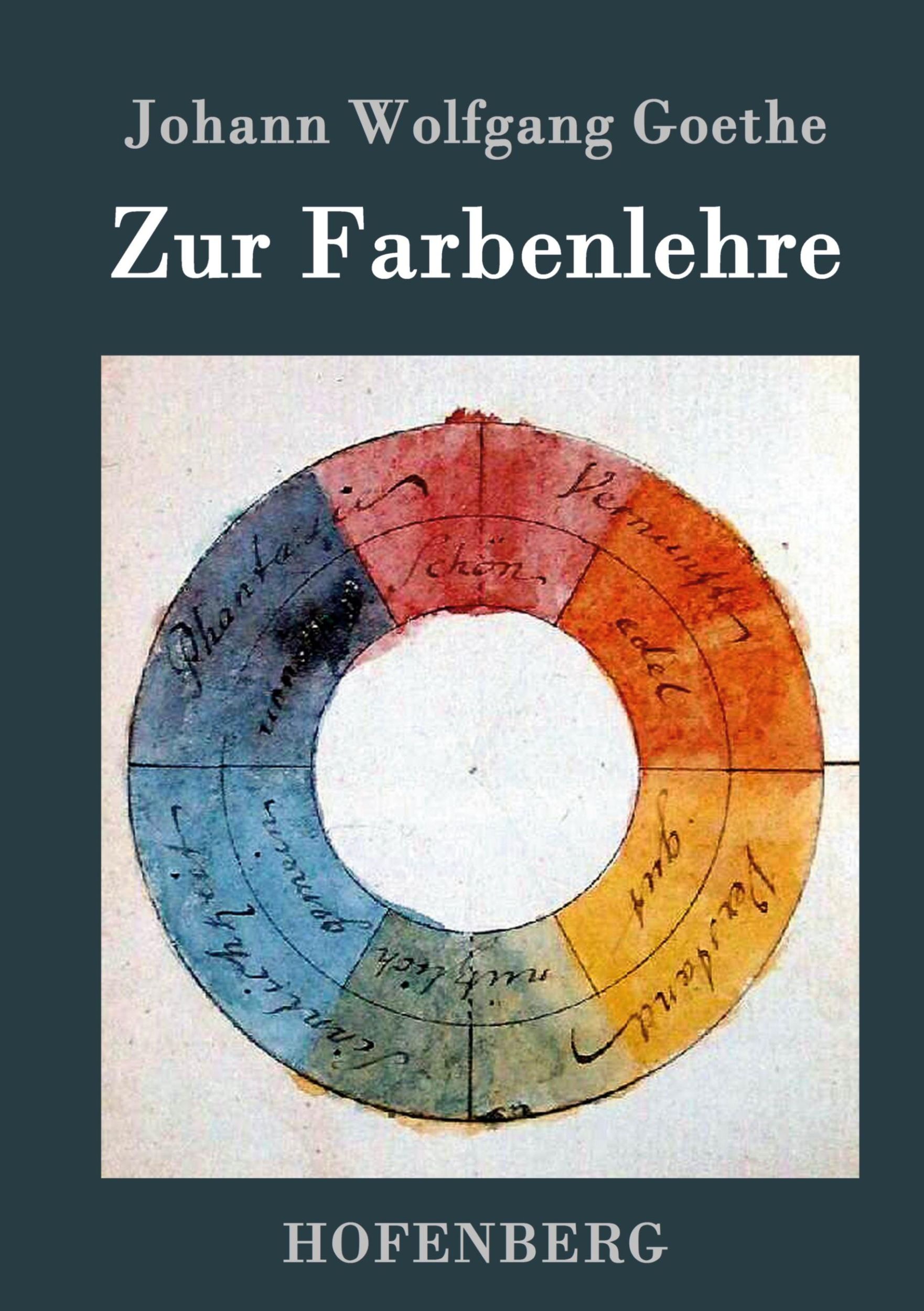 Cover: 9783843090292 | Zur Farbenlehre | Johann Wolfgang Goethe | Buch | 584 S. | Deutsch