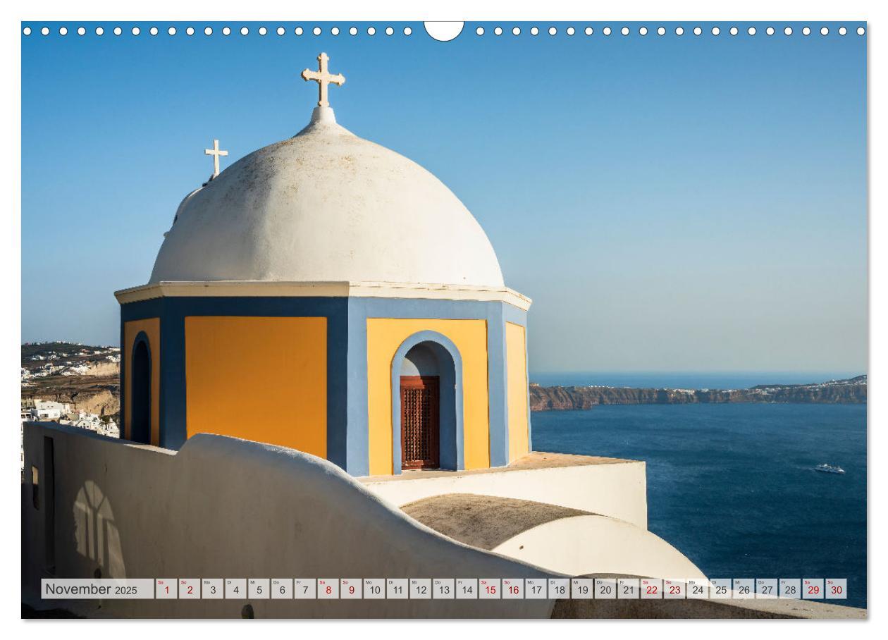 Bild: 9783383950933 | Wunderbares Santorini - Matteo Colombo (Wandkalender 2025 DIN A3...