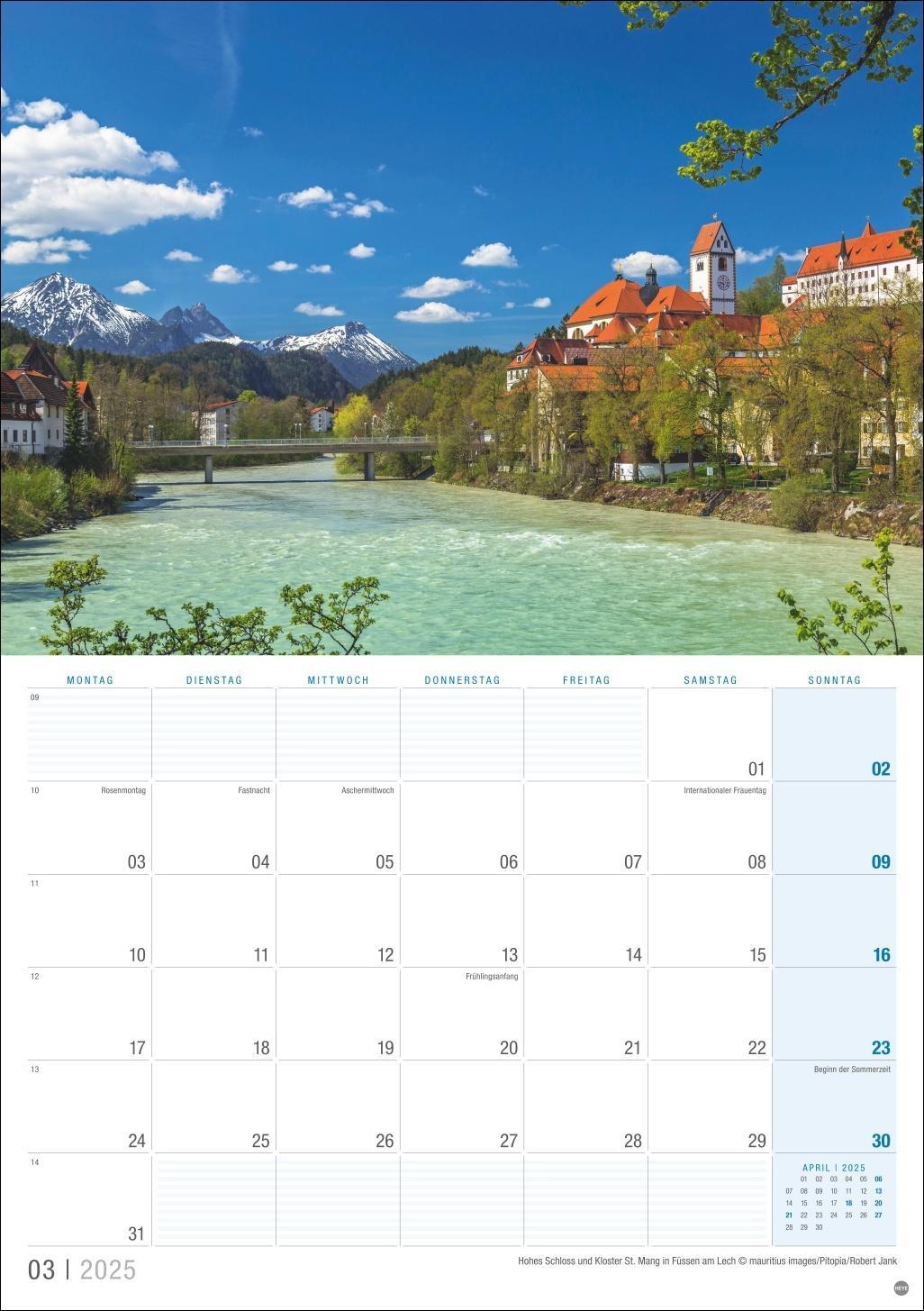 Bild: 9783756408351 | Allgäu Planer 2025 | Kalender | 13 S. | Deutsch | 2025 | Heye