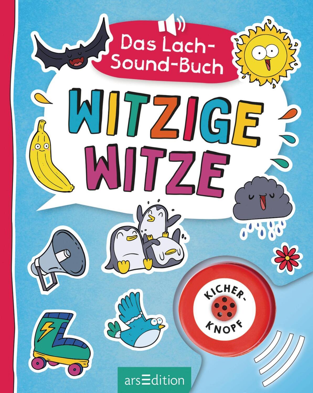 Bild: 9783845847856 | Das Lach-Sound-Buch - Witzige Witze | Mit Kicherknopf | Ute Löwenberg