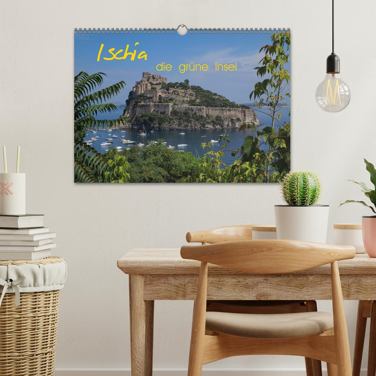 Bild: 9783435535583 | Ischia, die grüne Insel (Wandkalender 2025 DIN A3 quer), CALVENDO...