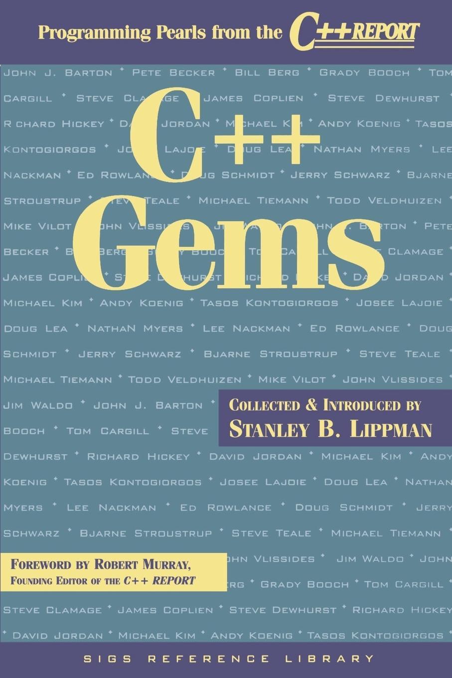 Cover: 9780135705810 | C++ Gems | Programming Pearls from the C++ Report | Stan Lippman