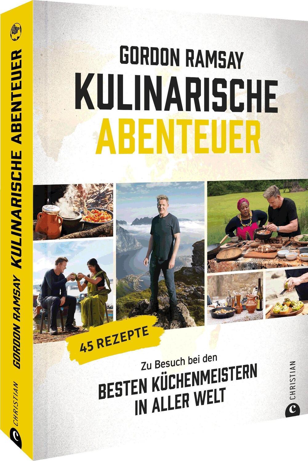 Cover: 9783959617826 | Gordon Ramsay: Kulinarische Abenteuer | Gordon Ramsay | Buch | Deutsch