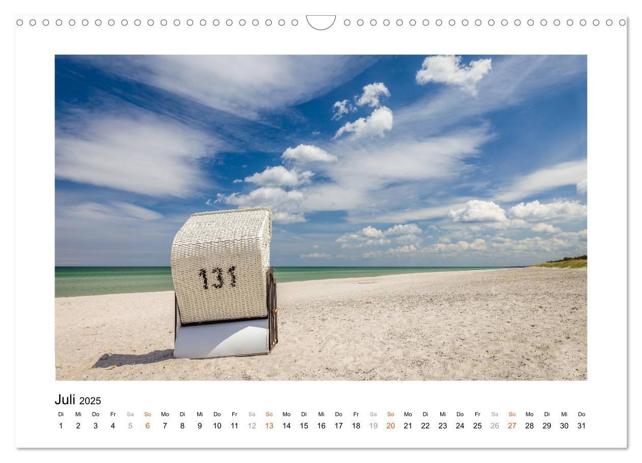 Bild: 9783435571703 | Strandkorb Idylle (Wandkalender 2025 DIN A3 quer), CALVENDO...