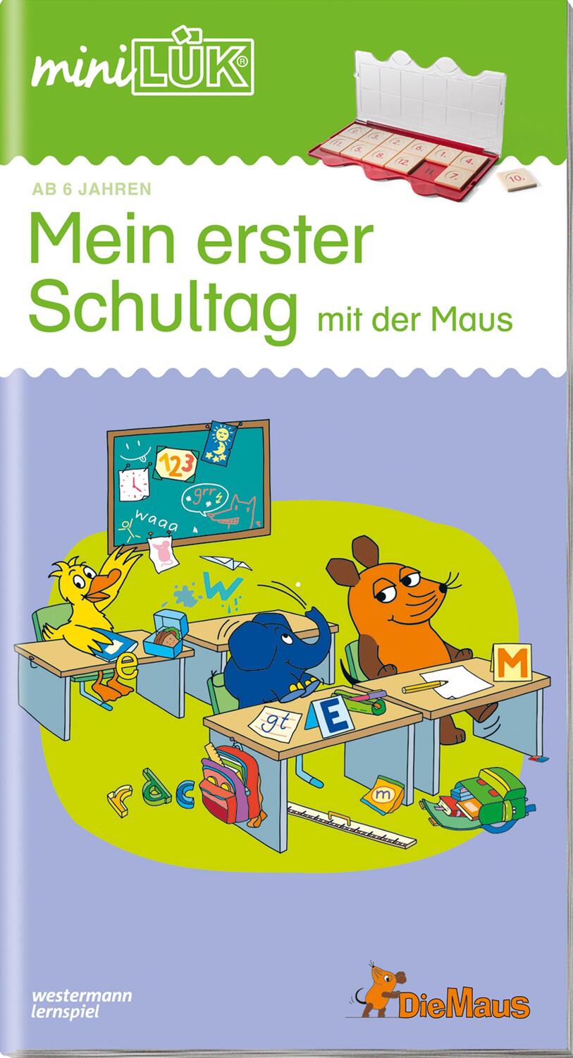 Cover: 9783837745511 | miniLÜK. Mein erster Schultag mit der Maus | Broschüre | Deutsch