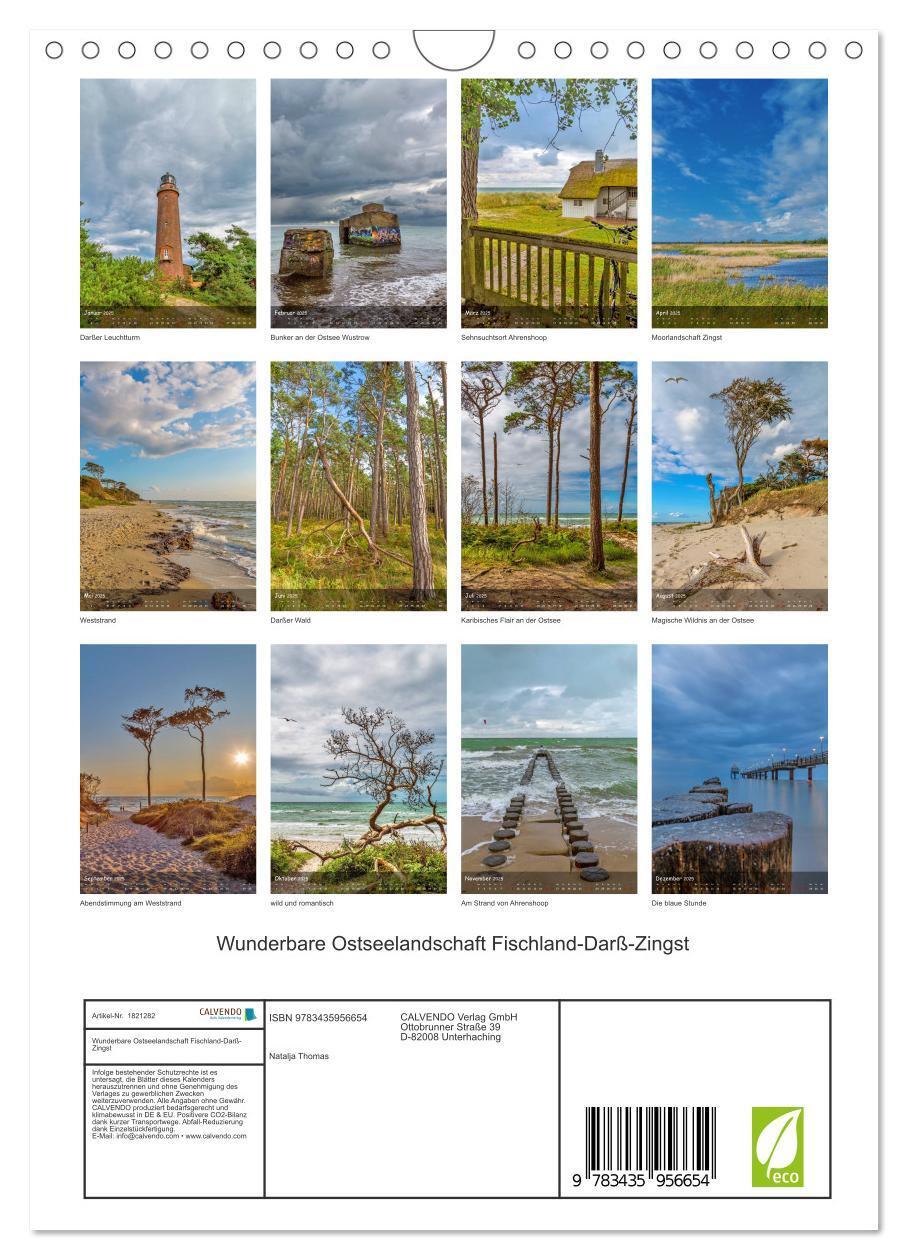 Bild: 9783435956654 | Wunderbare Ostseelandschaft Fischland-Darß-Zingst (Wandkalender...