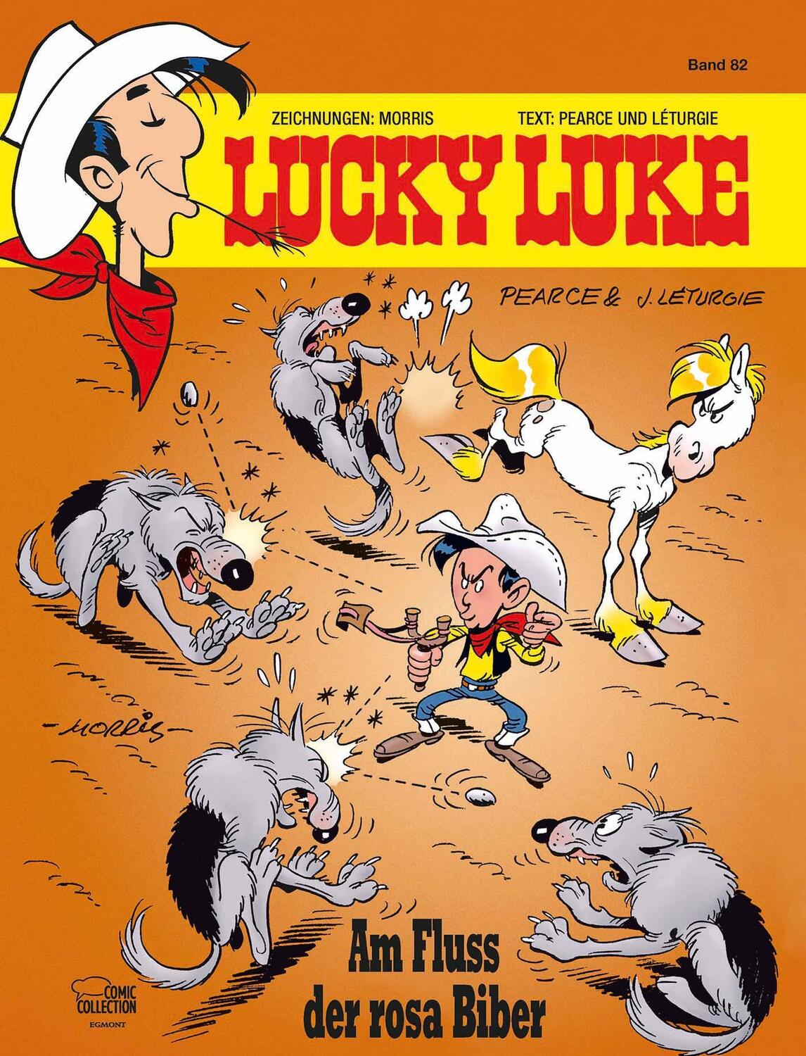 Cover: 9783770438181 | Lucky Luke 82 - Am Fluss der rosa Biber | Pearce (u. a.) | Buch | 2014