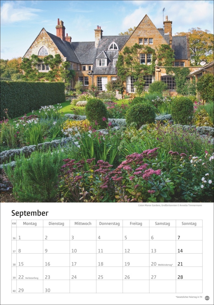 Bild: 9783756405572 | Gartenzauber Kalender 2025 | Kalender | Spiralbindung | 13 S. | 2025