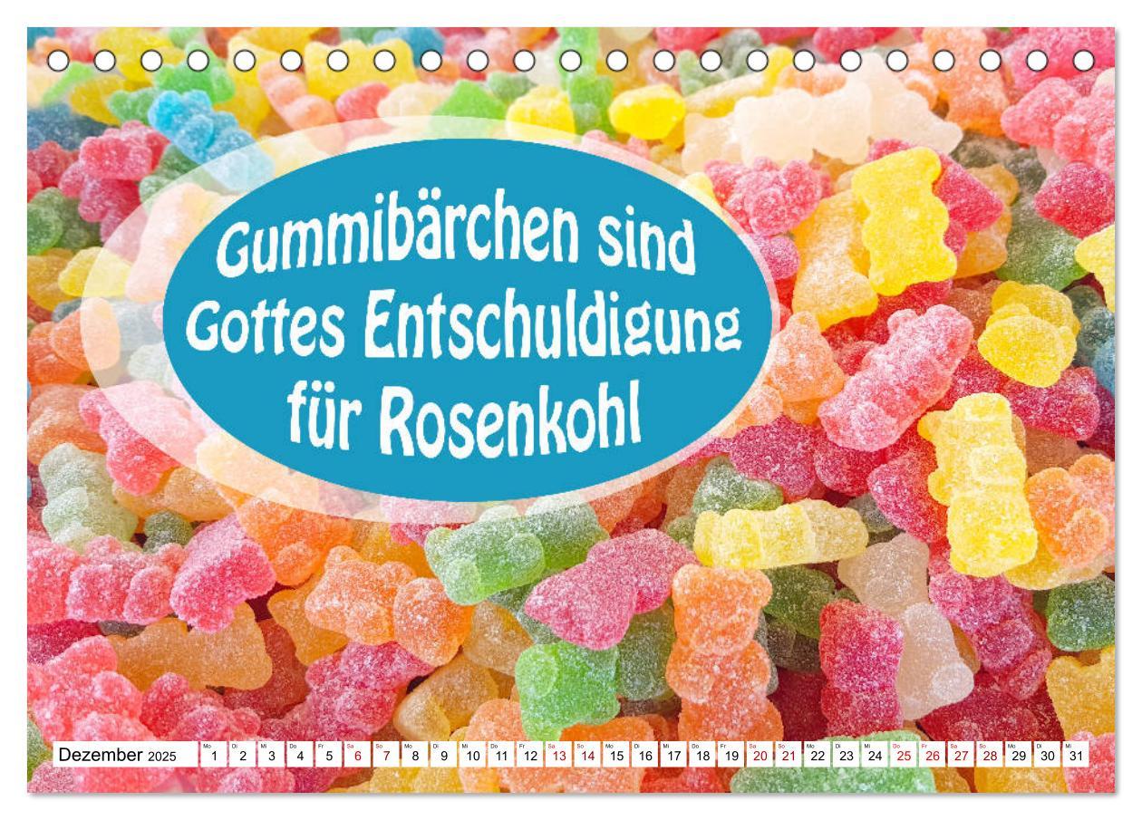 Bild: 9783435126996 | Liebe aus Zucker (Tischkalender 2025 DIN A5 quer), CALVENDO...