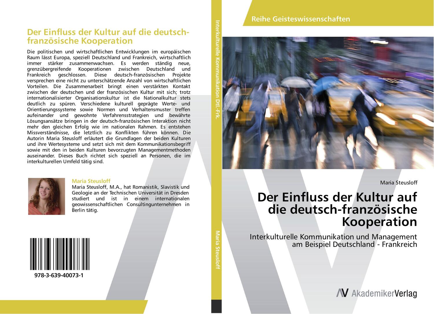 Cover: 9783639400731 | Der Einfluss der Kultur auf die deutsch-französische Kooperation