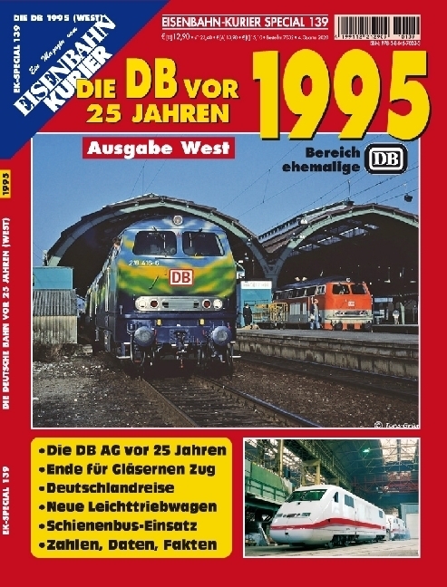 Cover: 9783844670325 | Die DB vor 25 Jahren - 1995 Ausgabe West | Taschenbuch | Geklebt