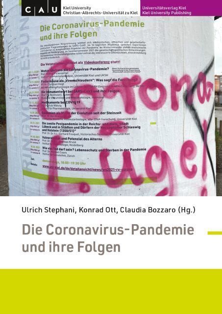 Cover: 9783928794763 | Die Coronavirus-Pandemie und ihre Folgen | DE | Stephani (u. a.)